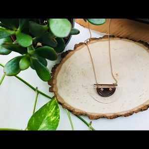 Cool geometric necklace